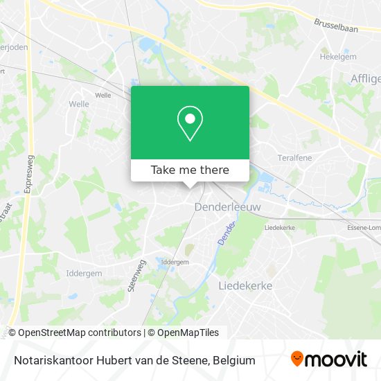 Notariskantoor Hubert van de Steene plan