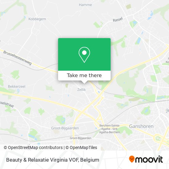Beauty & Relaxatie Virginia VOF map