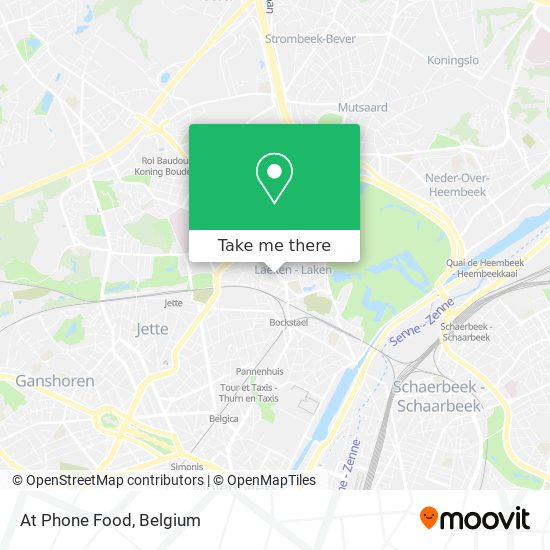 At Phone Food map