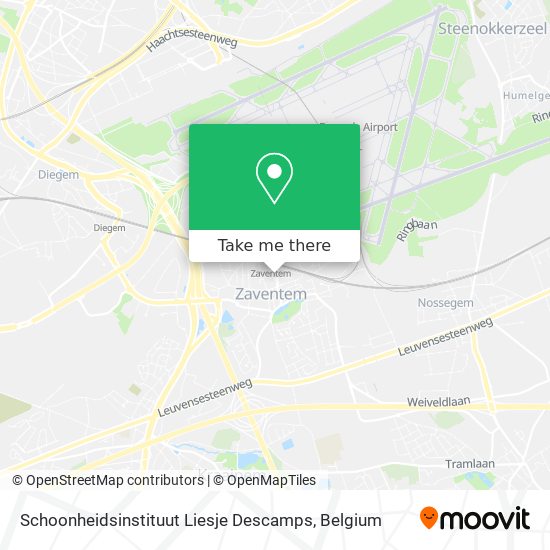 Schoonheidsinstituut Liesje Descamps map