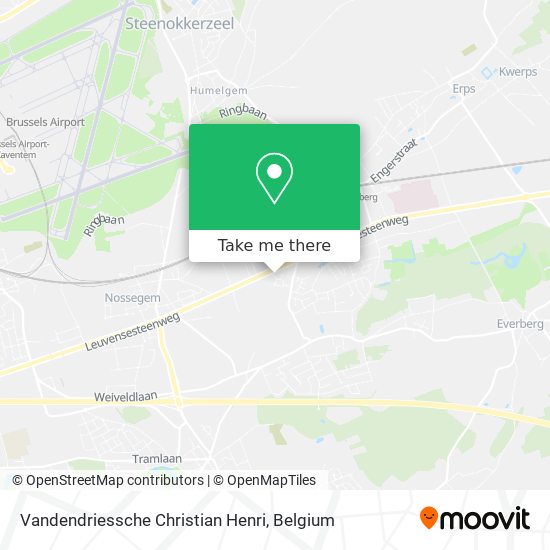 Vandendriessche Christian Henri map