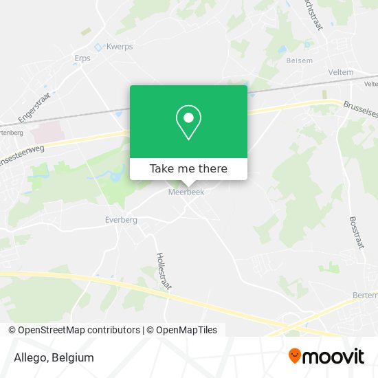 Allego map