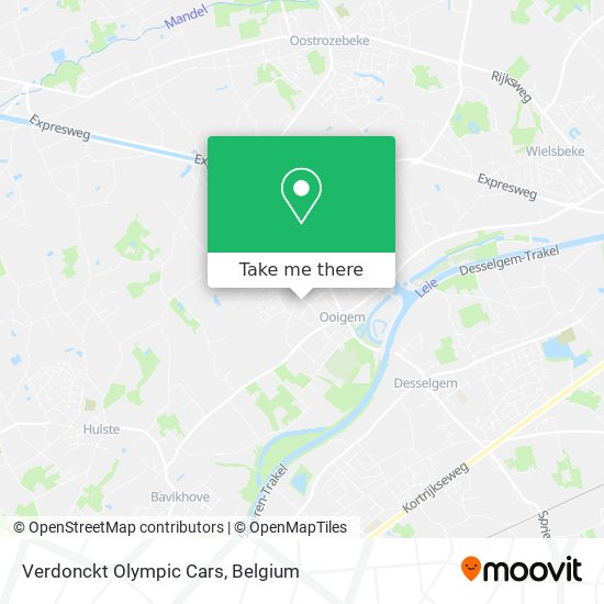 Verdonckt Olympic Cars map