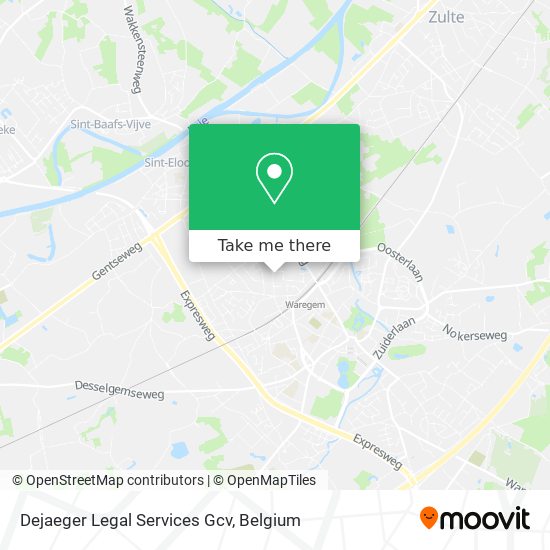 Dejaeger Legal Services Gcv map