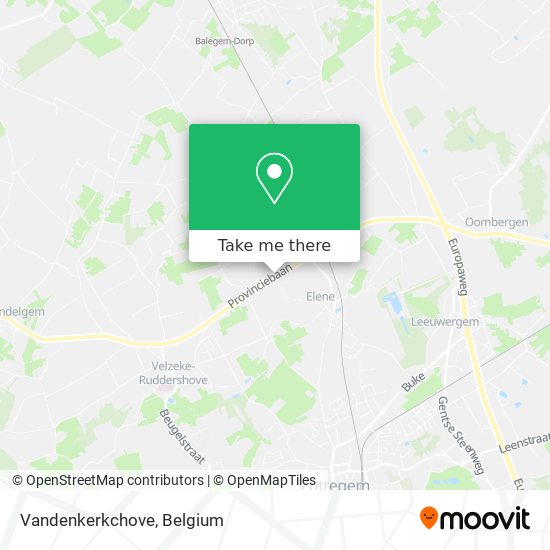 Vandenkerkchove map