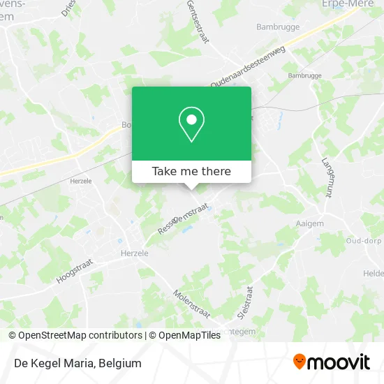 De Kegel Maria map