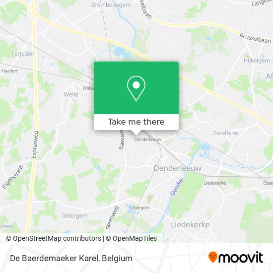 De Baerdemaeker Karel plan