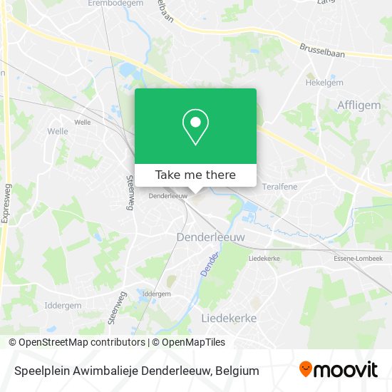 Speelplein Awimbalieje Denderleeuw map