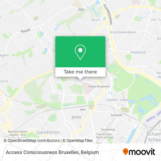 Access Consciousness Bruxelles map