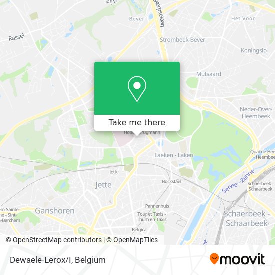 Dewaele-Lerox/I map