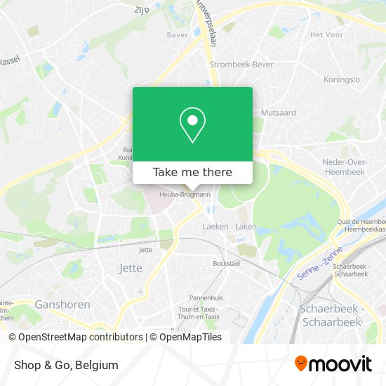 Shop & Go map