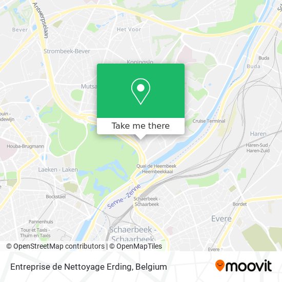 Entreprise de Nettoyage Erding map