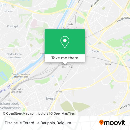 Piscine le Tetard -le Dauphin plan