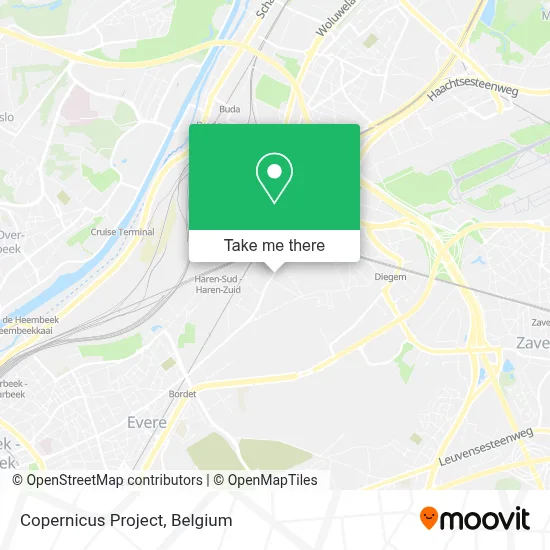 Copernicus Project map