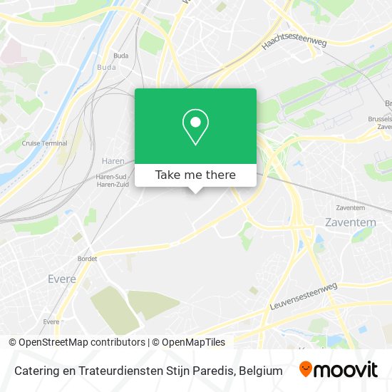 Catering en Trateurdiensten Stijn Paredis plan
