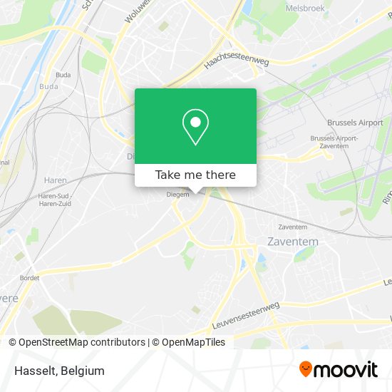 Hasselt map