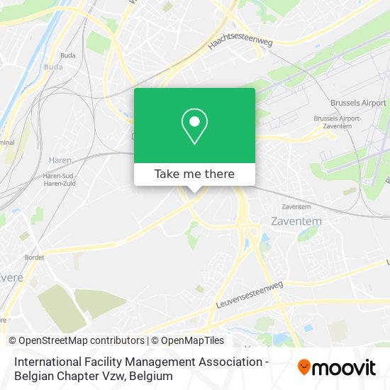 International Facility Management Association - Belgian Chapter Vzw map