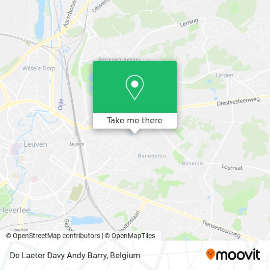 De Laeter Davy Andy Barry map