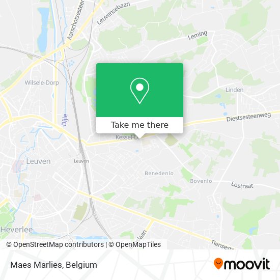 Maes Marlies map