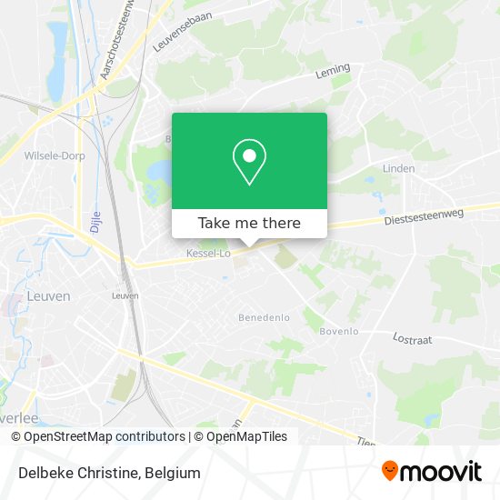 Delbeke Christine map