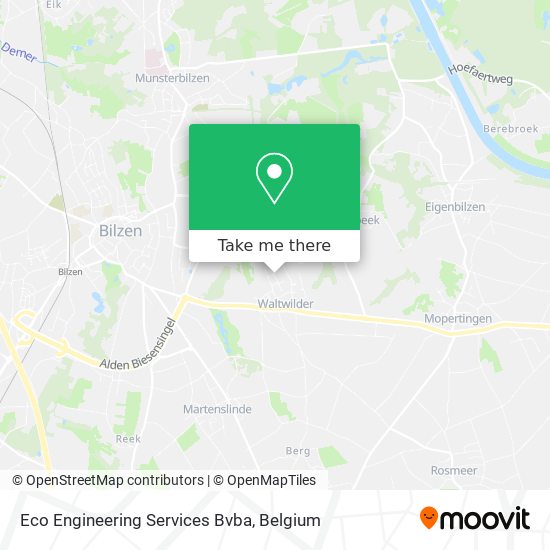 Eco Engineering Services Bvba map