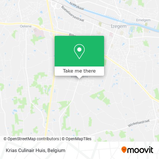 Krias Culinair Huis map