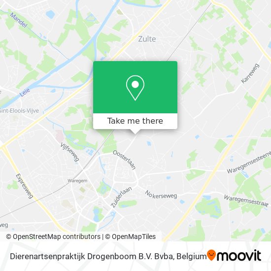 Dierenartsenpraktijk Drogenboom B.V. Bvba plan