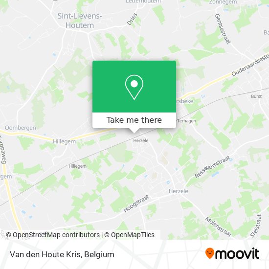 Van den Houte Kris map