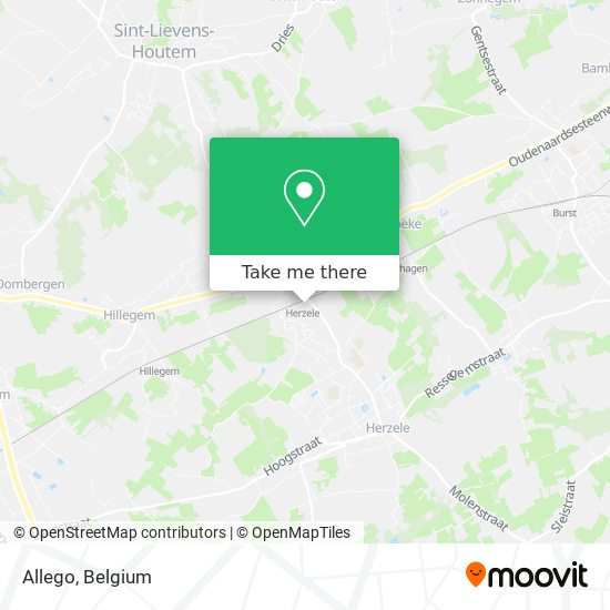 Allego map