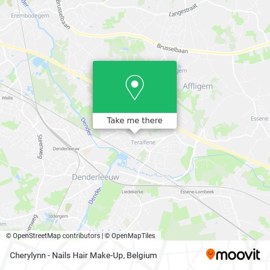 Cherylynn - Nails Hair Make-Up map