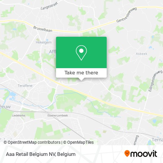 Aaa Retail Belgium NV plan