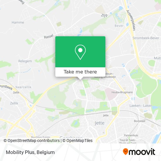 Mobility Plus map