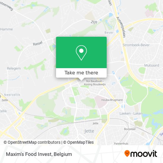 Maxim's Food Invest map