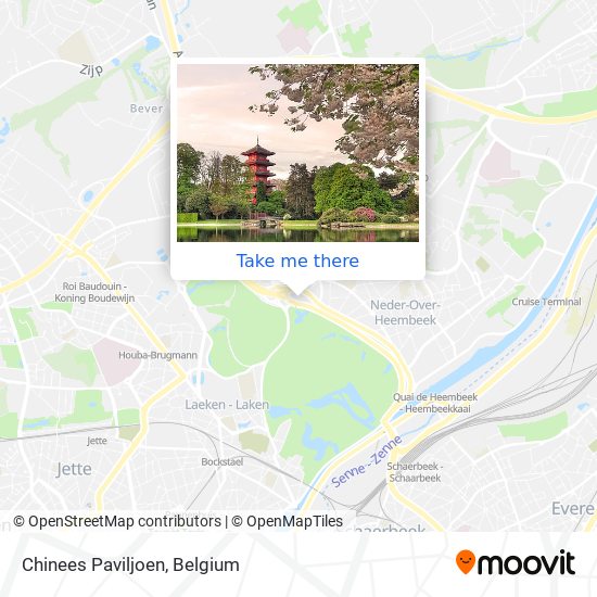 Chinees Paviljoen plan