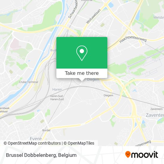 Brussel Dobbelenberg map