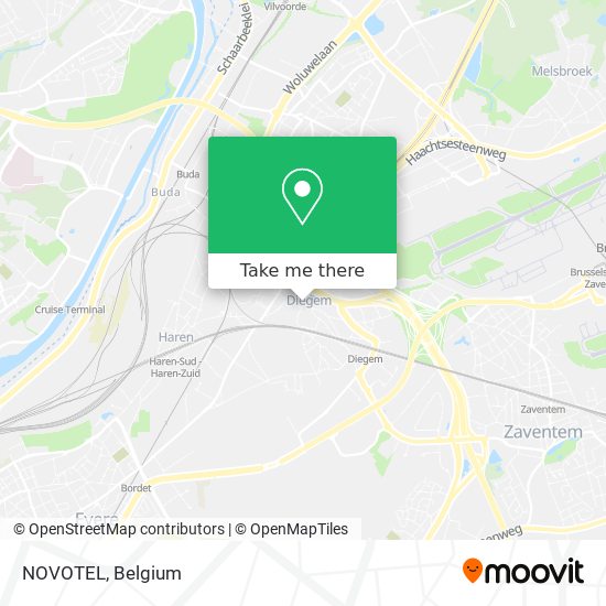 NOVOTEL map