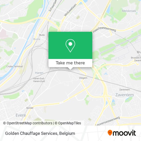 Golden Chauffage Services map