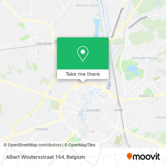 Albert Woutersstraat 164 map