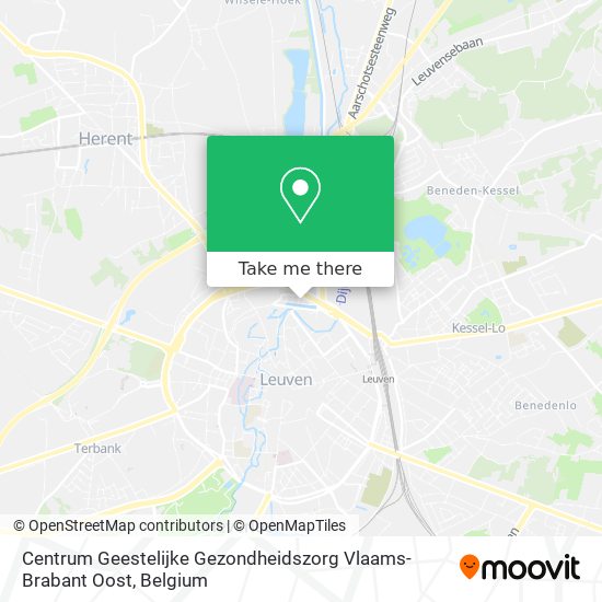 Centrum Geestelijke Gezondheidszorg Vlaams-Brabant Oost plan