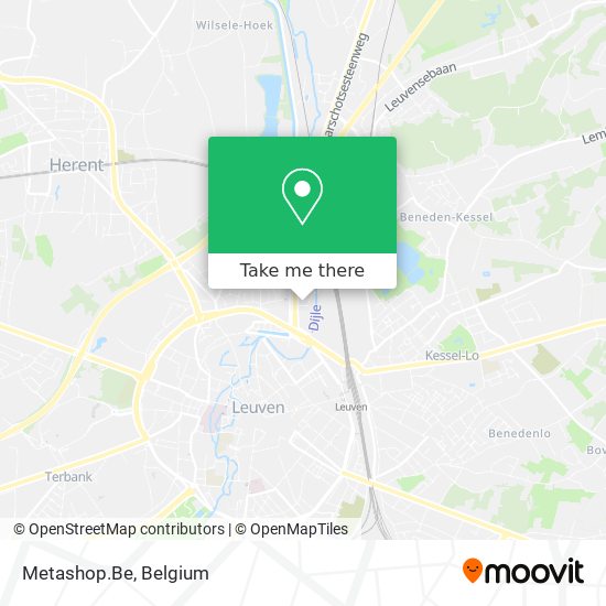 Metashop.Be map