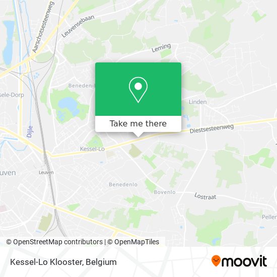 Kessel-Lo Klooster plan