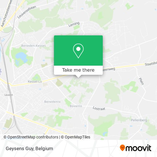 Geysens Guy map