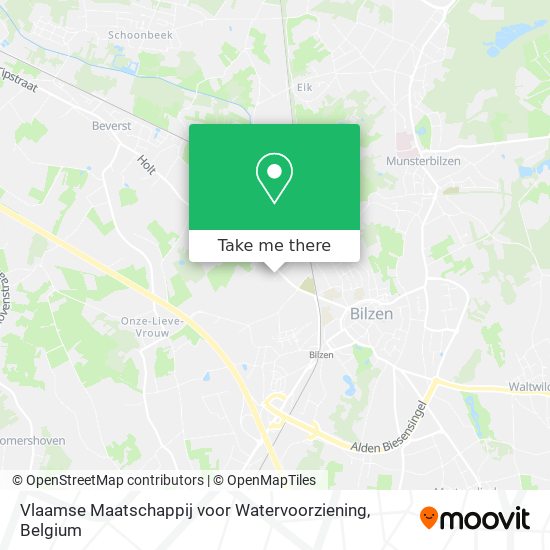 Vlaamse Maatschappij voor Watervoorziening map