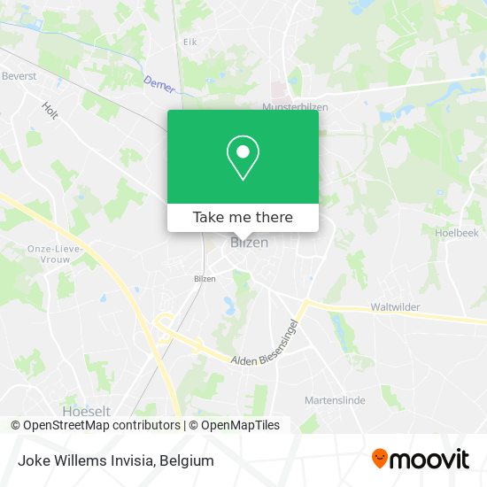 Joke Willems Invisia map