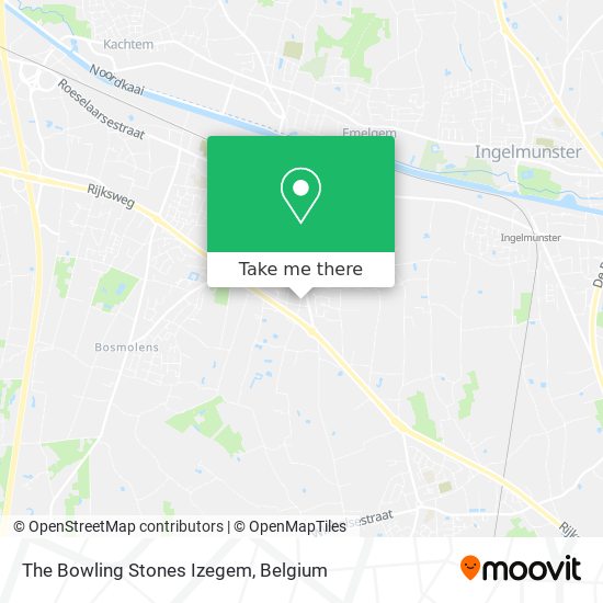 The Bowling Stones Izegem plan