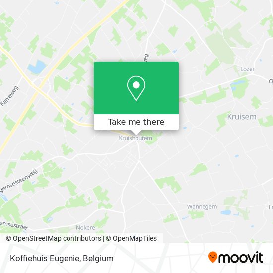 Koffiehuis Eugenie plan