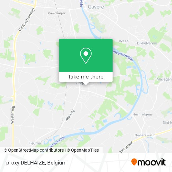 proxy DELHAIZE map