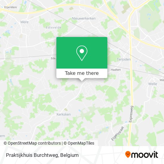 Praktijkhuis Burchtweg map
