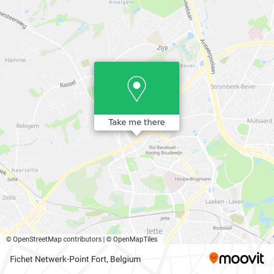 Fichet Netwerk-Point Fort map
