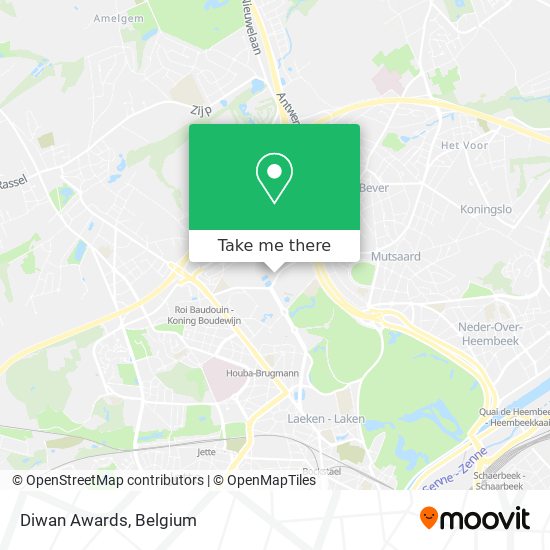 Diwan Awards map